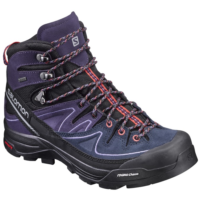 Salomon Israel X ALP MID LTR GTX® W - Mens Hiking Boots - Dark Blue/Black (ELTO-29751)